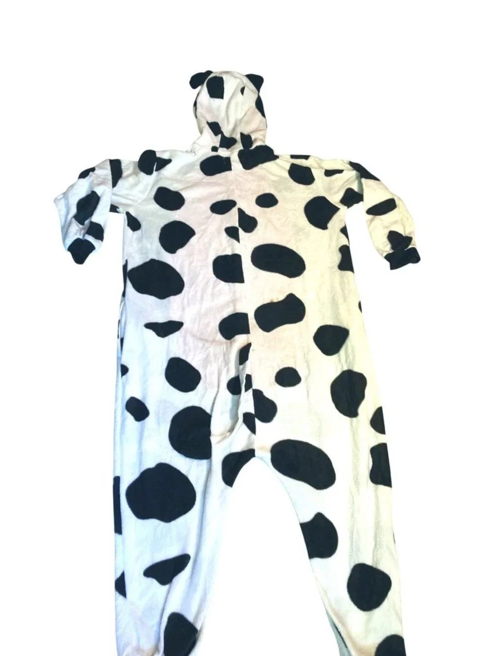 Spooktacular Creations Cow One Piece Pajama Costume Adult M